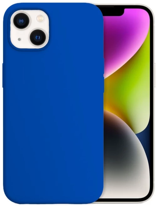 Θήκη Silky And Soft για Apple iPhone 14 Plus - Navy Blue