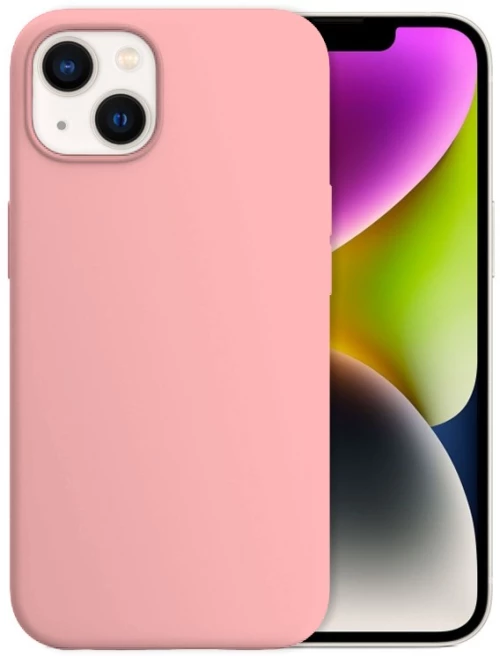 Θήκη Silky And Soft για Apple iPhone 14 Plus - Ροζ