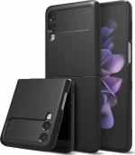Ringke Slim Back Cover Θήκη Σιλικόνης για Galaxy Z Flip3 5G - Μαύρο
