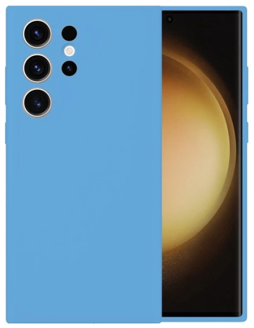 Θήκη Silky And Soft για Samsung Galaxy S23 Ultra 5G - Μπλε