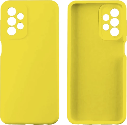 Θήκη Silky And Soft για Samsung Galaxy A23 - Κίτρινο