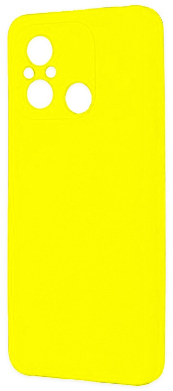 Θήκη σιλικόνης TPU Ultra Slim 0.3mm soft mat για Xiaomi Redmi 12C - Κίτρινο