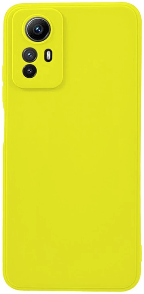 Θήκη σιλικόνης TPU Ultra Slim 0.3mm soft mat για Xiaomi Redmi Note 12S - Κίτρινο