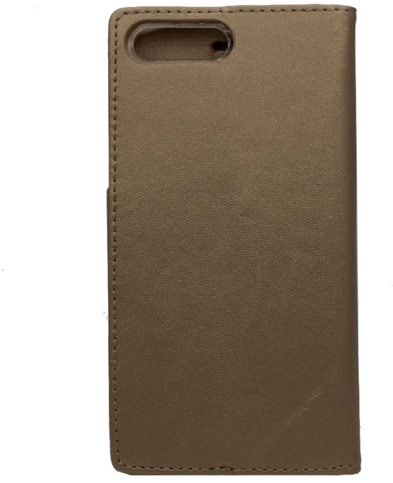 Θήκη flip με υποδοχή καρτών και δυνατότητα STAND για iPhone 7 Plus / 8 Plus - χρυσό