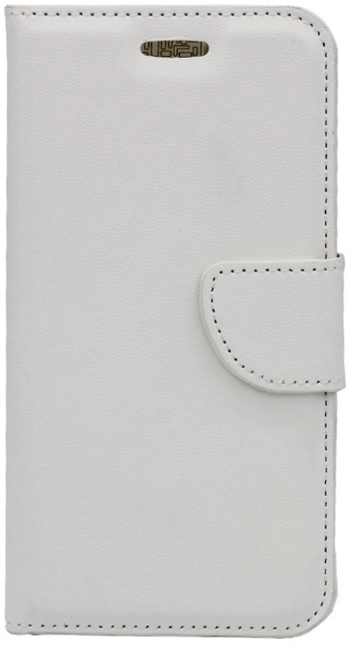 Θήκη flip με υποδοχή καρτών και δυνατότητα STAND για Huawei Y5 ii - λευκό