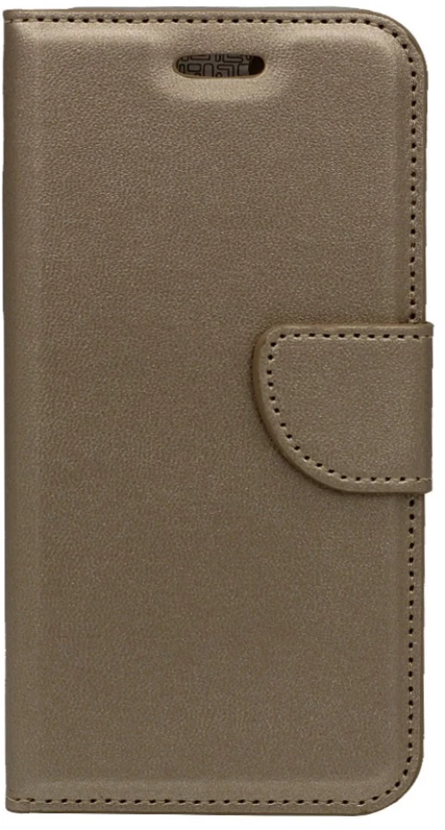 Θήκη flip δυνατότητα STAND για Huawei P10 - χρυσό