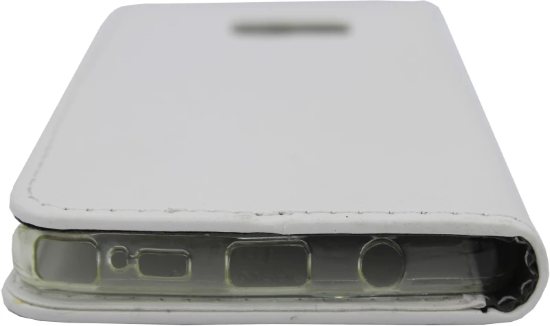 Θήκη flip με υποδοχή καρτών και δυνατότητα STAND για Samsung Note 5 - λευκό
