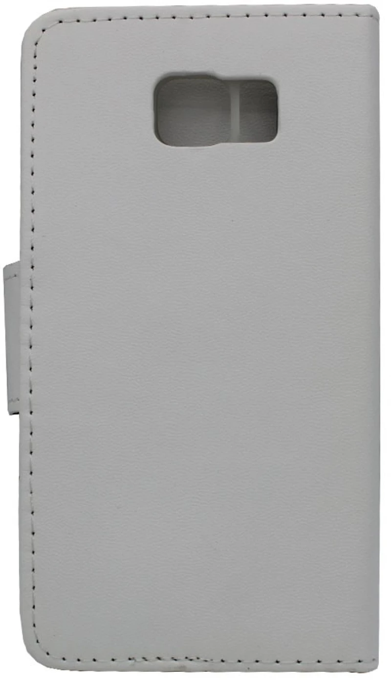 Θήκη flip με υποδοχή καρτών και δυνατότητα STAND για Samsung Note 5 - λευκό