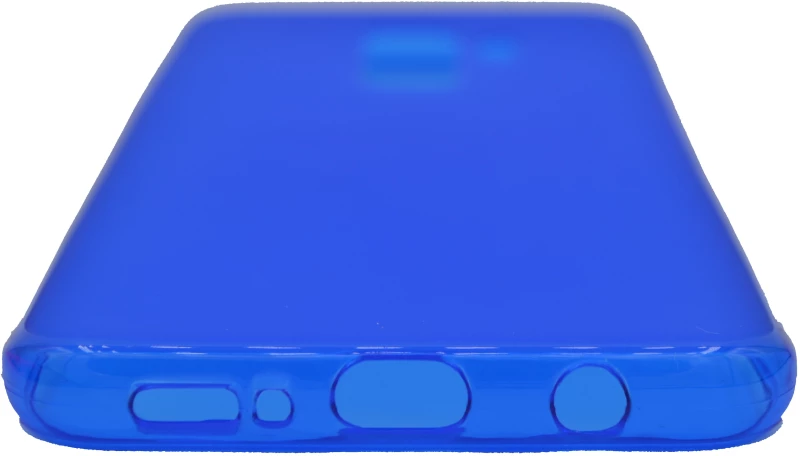 Θήκη TPU διάφανη με mat πλάτη για Samsung S9 Plus - μπλε
