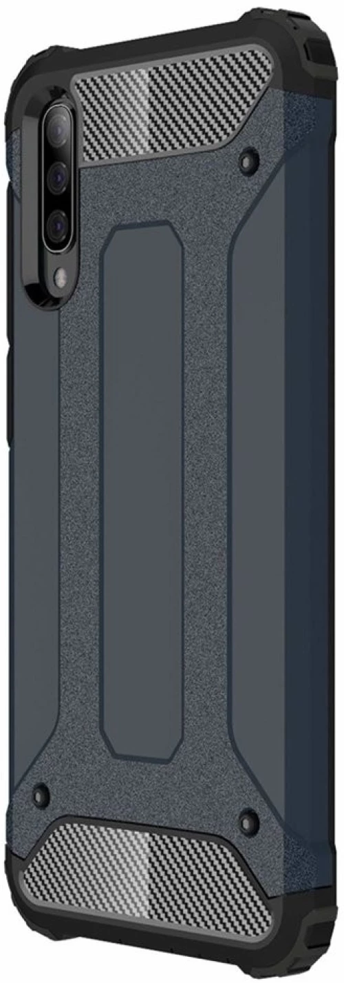 Θήκη ενισχυμένη υβριδική Tough Armor για Samsung A30s - σκούρο μπλε