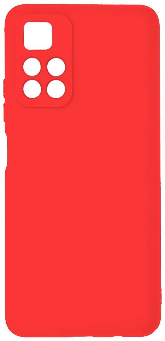 Θήκη σιλικόνης TPU Ultra Slim 0.3mm soft mat για Redmi 10 - Κόκκινο