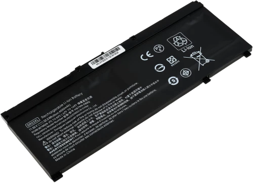 Μπαταρία για laptop HP Envy 17-bw0001ng series, Envy x360 15-cn0000 series, type SR03XL and others 11,55V 4500mAh Li-Ion (N2SR03)