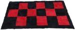 Γούνινο χαλί 75x135 εκ. Κόκκινο