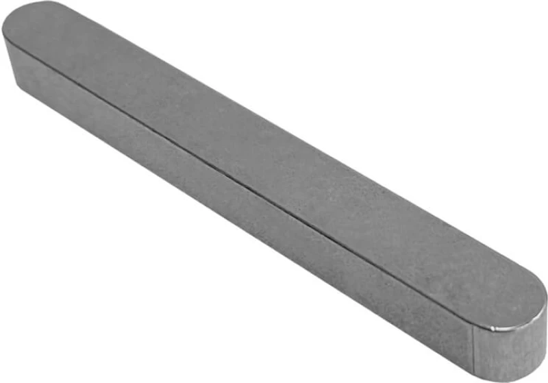Σφήνα παράλληλη ακέφαλη 06x06x100mm Χάλυβας C45K DIN6885