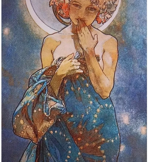 Αφίσα Aquarupella Alphonse Mucha FSC 300gsm 30x40cm 20663