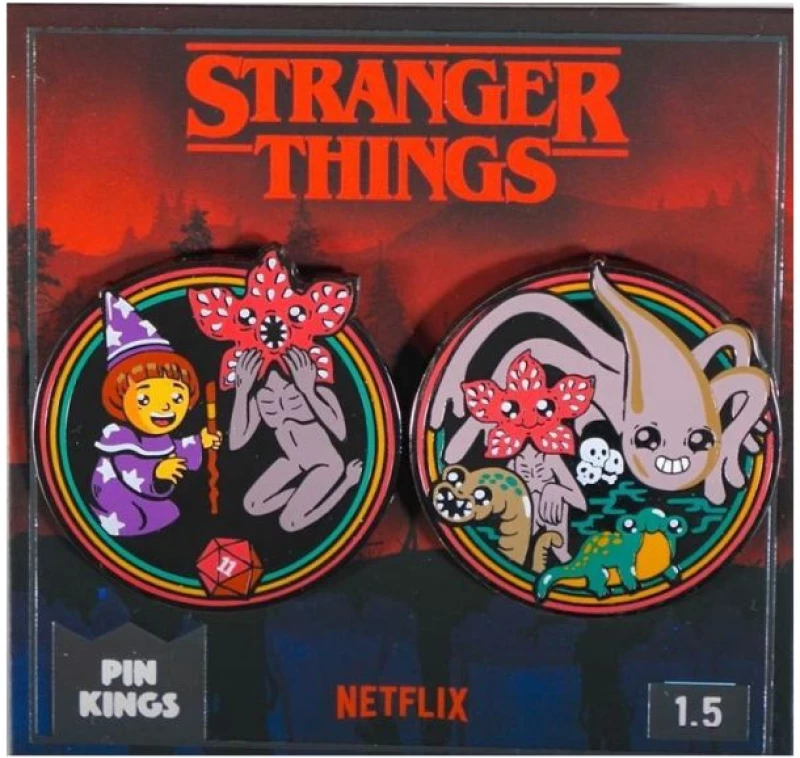 Σετ 2 Κονκάρδες Grupo Erik Stranger Things Demogorgon Πολύχρωμες NS3386