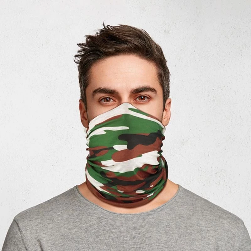 Μπαντάνα / Μάσκα Προσώπου Puckator Camouflage 23x46cm Πολύχρωμη BAND04