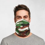 Μπαντάνα / Μάσκα Προσώπου Puckator Camouflage 23x46cm Πολύχρωμη BAND04
