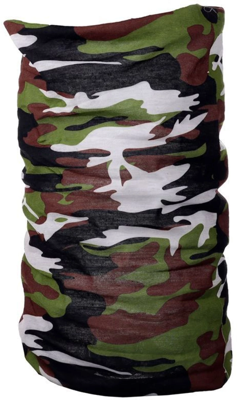 Μπαντάνα / Μάσκα Προσώπου Puckator Camouflage 23x46cm Πολύχρωμη BAND04