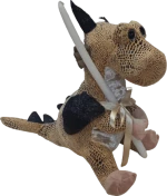 Λαμπάδα Dino 32εκ (Kίτρινο)