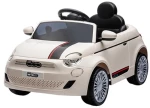 GLOBO Ηλεκτροκίνητο Αυτοκίνητο FIAT 500E Cabrio 12V (Άσπρο)