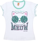 Πυτζάμες Για Κορίτσια Meow Nina Club Λευκό 151-23