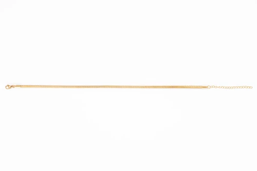 Αλυσίδα ποδιού Stainless Steel χρυσή