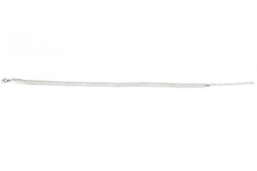 Αλυσίδα ποδιού Stainless Steel ασημί