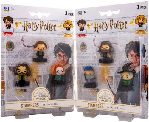 P.M.I. Harry Potter Stampers - 3 Pack (S1) (Random) (HP5020)