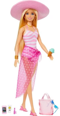 Mattel Barbie: Beach Glam Doll (HPL73)