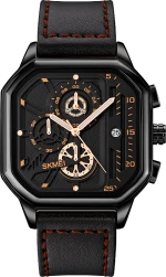 SKMEI 1963 Ανδρικό Ρολόι Black