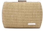 Ψάθινο τσαντάκι clutch -21897 - ΜΠΕΖ