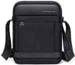 ARCTIC HUNTER τσάντα ώμου K00162 με θήκη tablet, αδιάβροχη, 4.62L, μαύρη