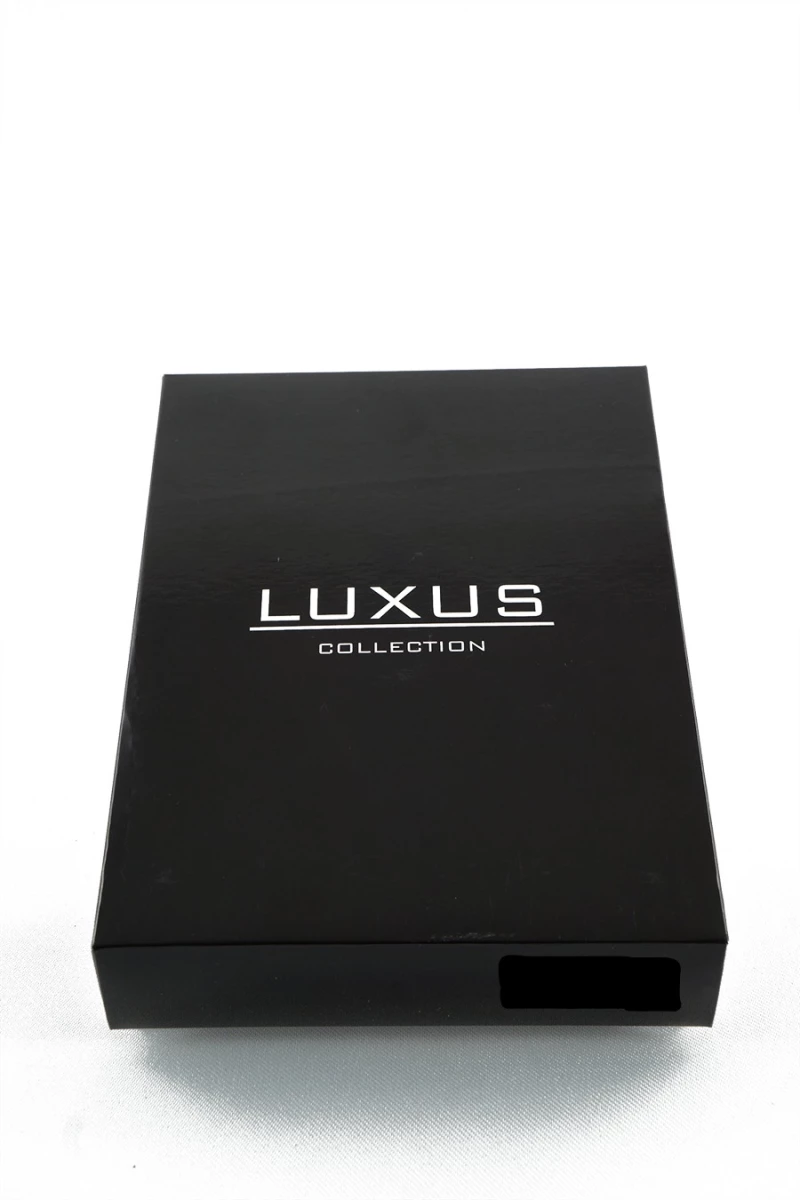 LUXUS ΓΥΝΑΙΚΕΙΟ ΔΕΡΜΑΤΙΝΟ ΠΟΡΤΟΦΟΛΙ ΚΑΠΙΤΟΝΕ ΜΠΛΕ 40014