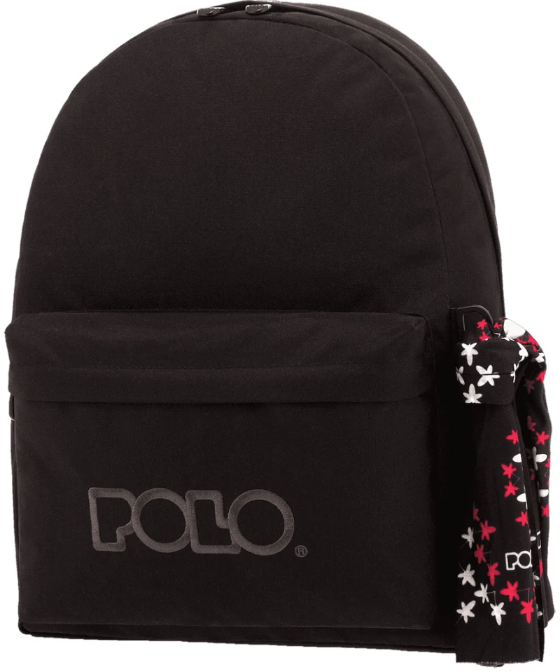 POLO ORIGINAL UNISEX ΣΑΚΙΔΙΟ ΠΛΑΤΗΣ ΜΑΥΡΟ ΜΕ ΜΑΝΤΗΛΙ 901135-2000 (2021)