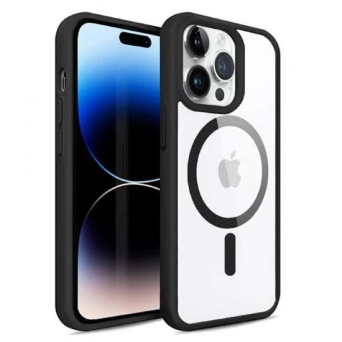 Iphone 11 Pro Max 6.5" MagSafe Case Clear - Μαύρο