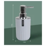 Bathlux Επιτραπέζιο Dispenser Πλαστικό Λευκό