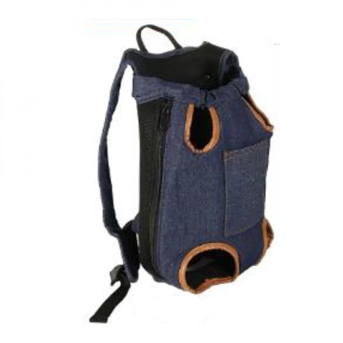 Τσάντα Μεταφοράς  40x24x15εκ Backpack Μάρσιπος Σκύλου / Γάτας / Κατοικίδιου - Dog/ Cat Outdoor Carrier - Μπλέ