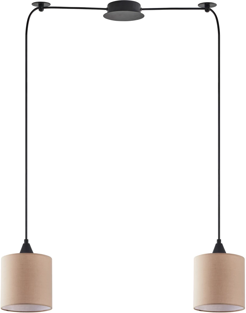 SE21-BL-B10-BL2-SH3 ADEPT PENDANT Brown Shade Pendant+ HOMELIGHTING 77-9014