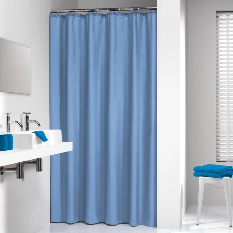 Κουρτίνα Μπάνιου Πλαστική Peva 180x200cm Blue Sealskin Granada 217001321