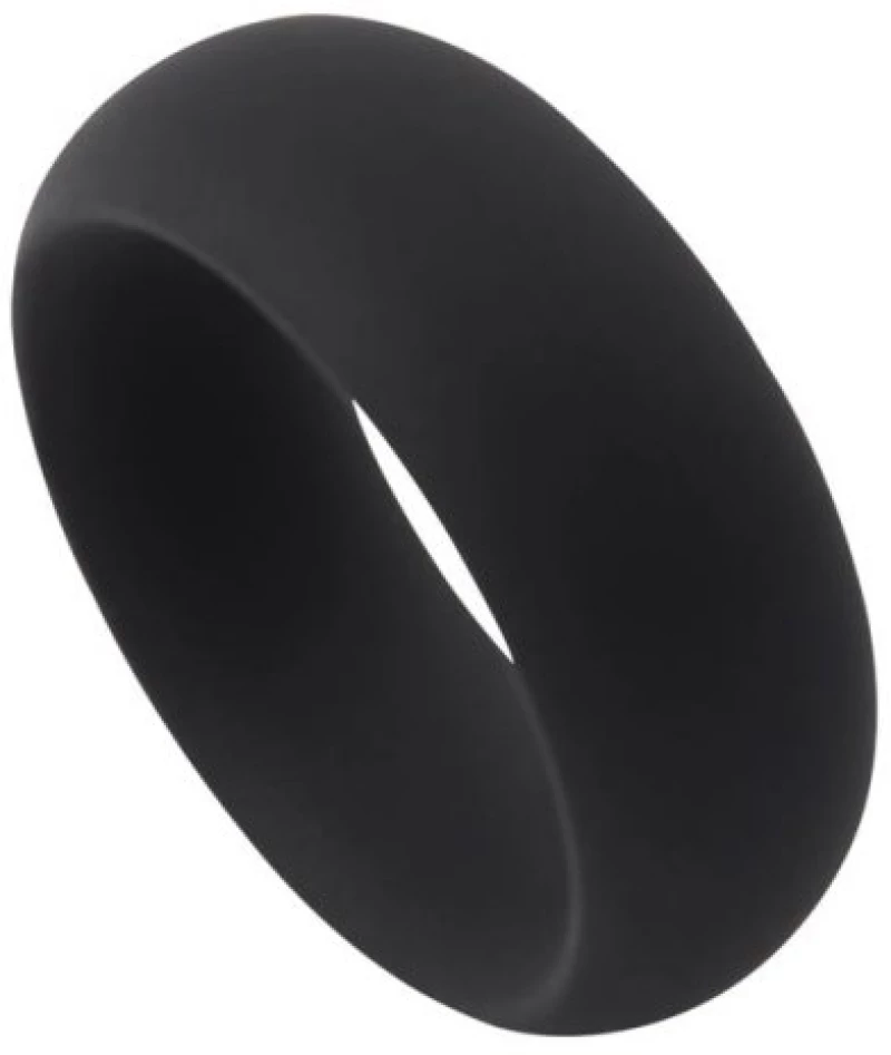Infinity Silicone Ring M Black