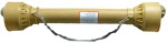 ΚΑΡΔΑΝΙΚΟΣ ΑΞΟΝΑΣ Φ30.2X80 (T5) L1400mm ΜΕ ΚΑΛΥΜΜΑ