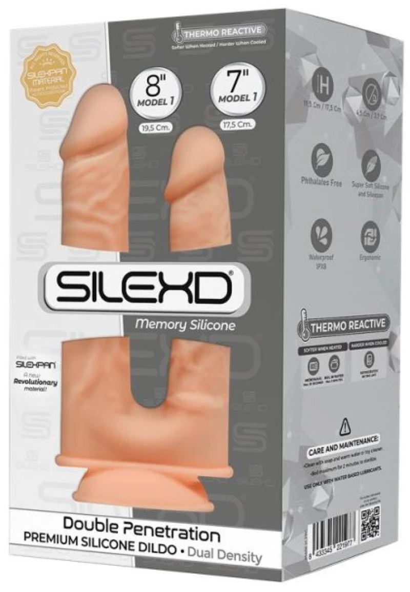 Double Dildo Dual Dual Density Double Penetrant Flesh