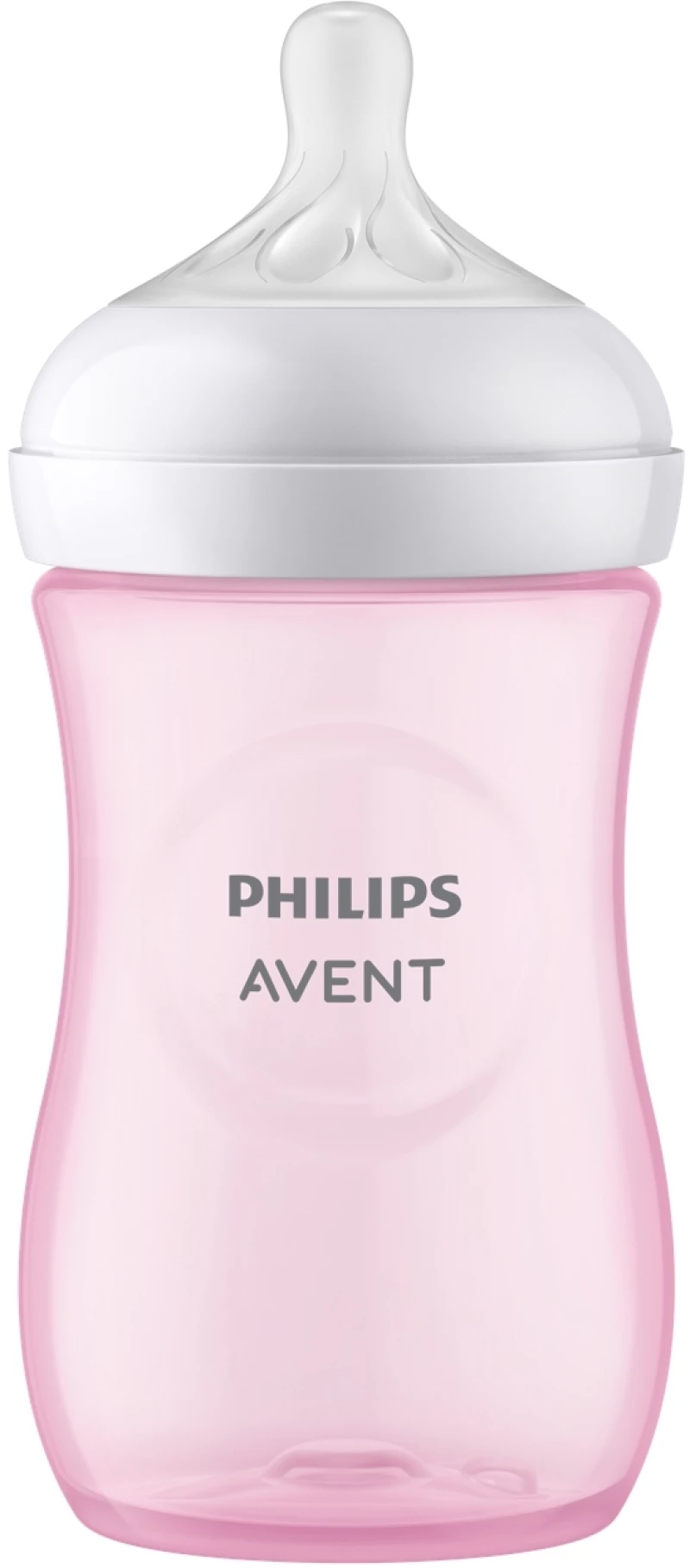 Philips Avent Μπιμπερο Natural Response Ροζ 1m+ 260ml