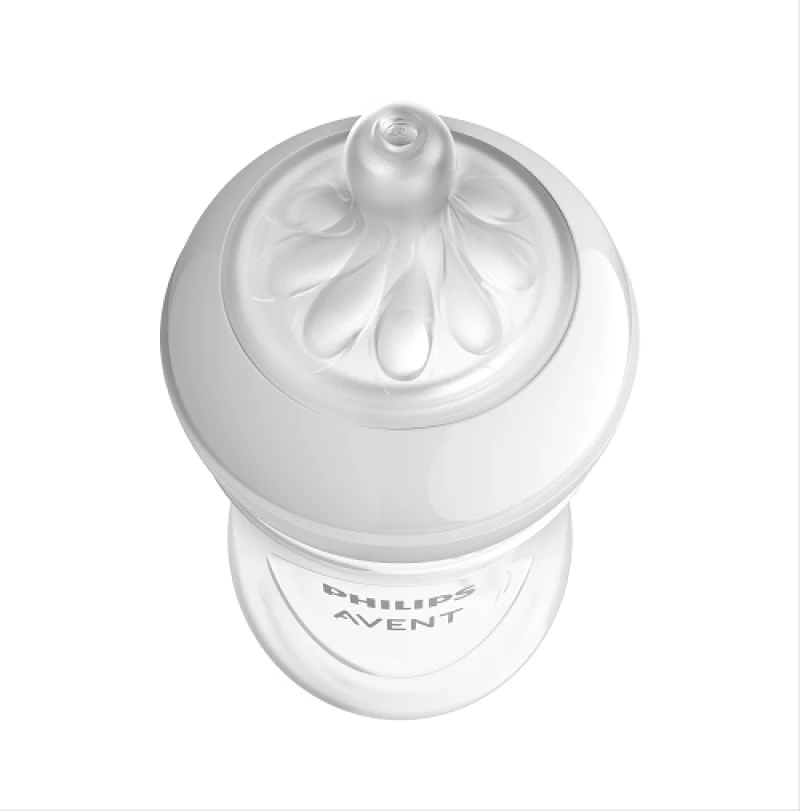 Philips Avent Μπιμπερο Natural Response Ροζ 1m+ 260ml