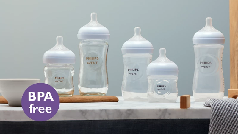 Philips Avent Μπιμπερο Natural Response Ροζ 1m+ 260ml