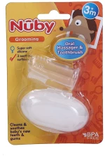 Nuby Σετ Οδοντόβουρτσας 3 Σταδίων