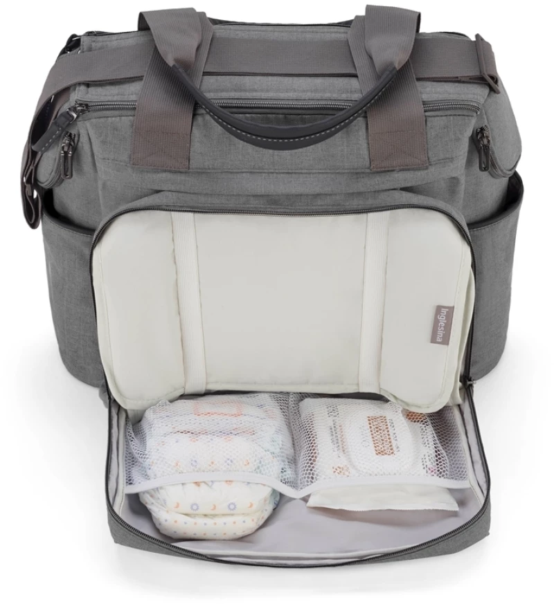 Inglesina Τσάντα Αλλαγής Dual Bag Aptica, Velvet Grey