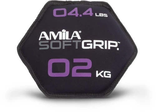 ΔΙΣΚΟΣ ΒΑΡΙΔΙΟ SOFT GRIP 2KG