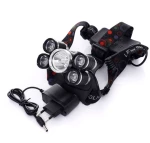 Επαναφορτιζόμενος Φακός Κεφαλής LED T6 Kraft&Dele KD-1247